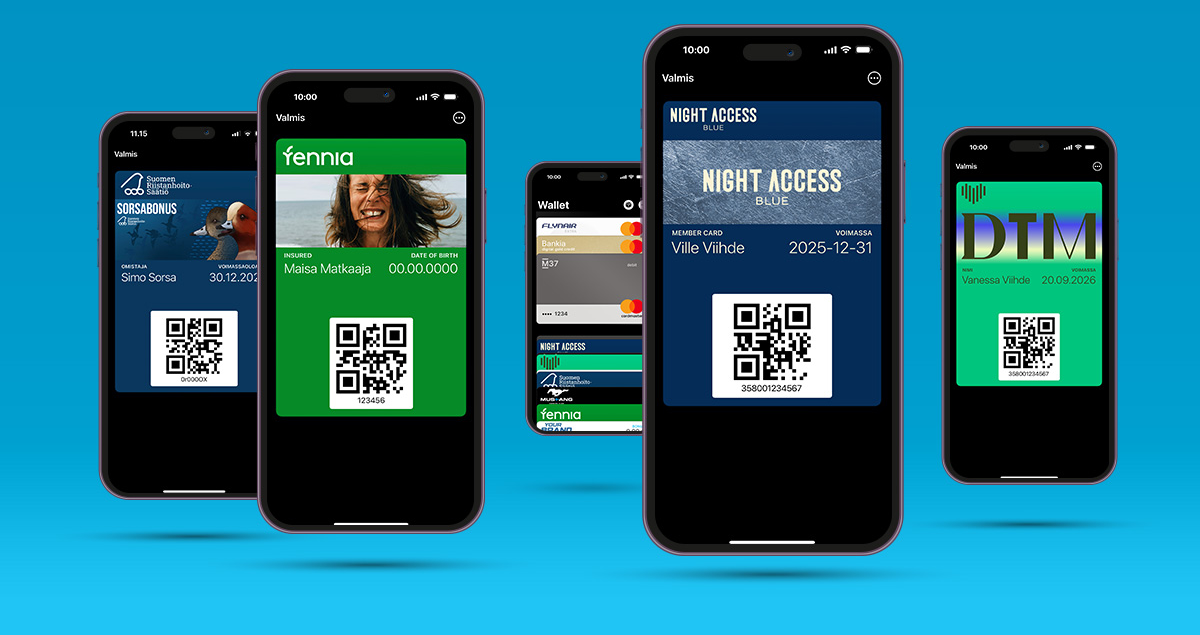 Digitaalinen kanta-asiakaskortti Apple ja Google Walletissa