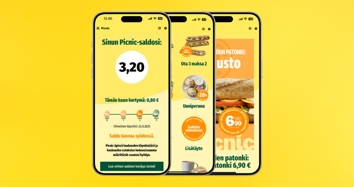 Picnic uudisti kanta-asiakasohjelmansa – lisää uskollisuutta ja käyntitiheyttä