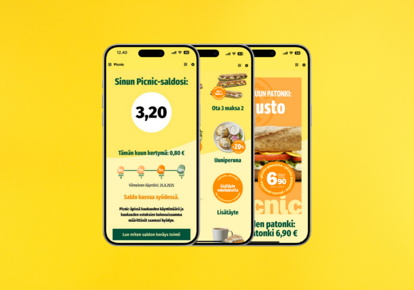 Picnic uudisti kanta-asiakasohjelmansa – lisää uskollisuutta ja käyntitiheyttä
